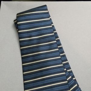 Blue Gold and Black Tie